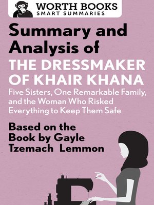 cover image of Summary and Analysis of the Dressmaker of Khair Khana